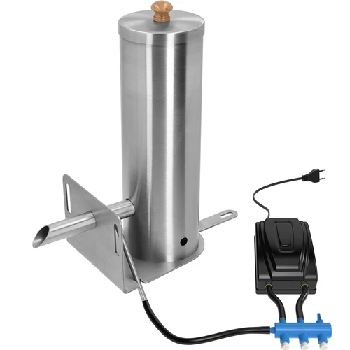 Røggenerator dragON JET 4 LIGHT med asketømningsfunktion og elektrisk dragON Air-pumpe