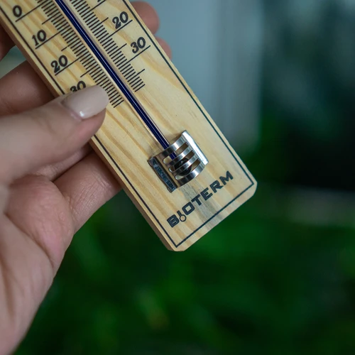Rumtermometer med forstærket kapillarbeskyttelse (-30°C til +50°C) 20cm - 4
