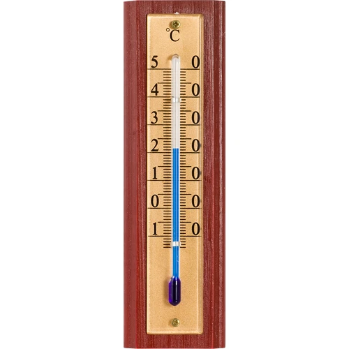 Rumtermometer med gylden skala (-10°C til +50°C) 12cm