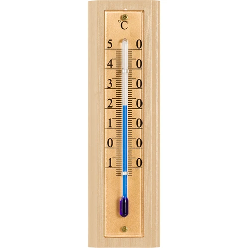 Rumtermometer med gylden skala (-10°C til +50°C) 12cm - 2