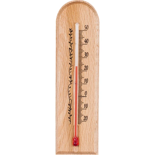 Rumtermometer med mønster (-20°C til +50°C) 15cm