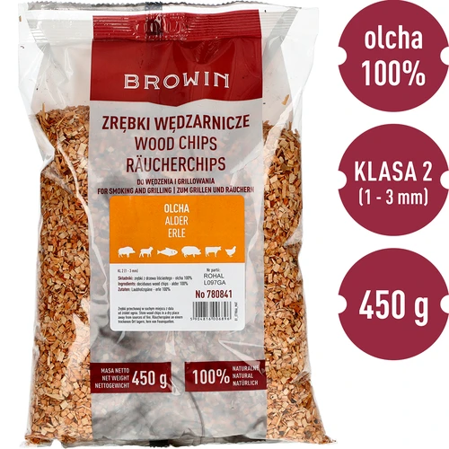 Rygeflis til røgning/grill, el, 450 g, kl. 2 - 3