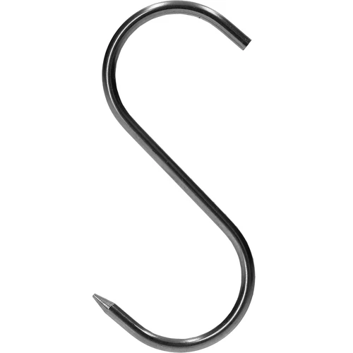 Rygekroge - S-formede, spidse, 4 mm x 100 mm, 5 stk. - 3