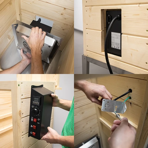 Sæt af elektriske moduler med digital controller - dragON 1,5 kW, til have røgeovne - 5