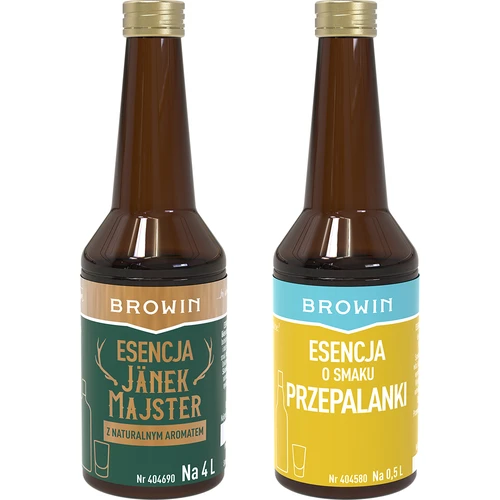 Sæt af essenser Jänek Majster 40 ml + Przepalanka 40 ml