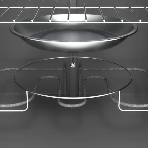 Sæt elektrisk rygeovn med røgenerator - 11