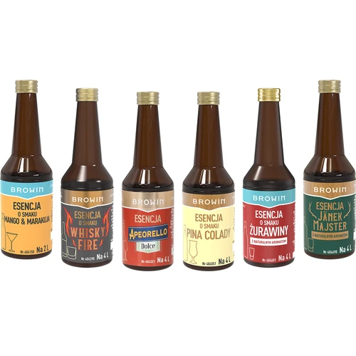 Sæt med 6 essenser - cocktail 6x40ml