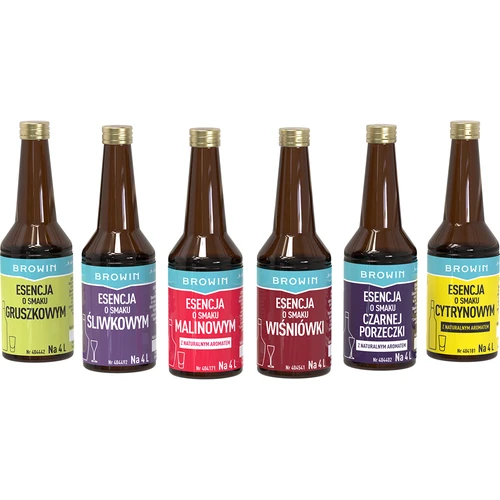 Sæt med 6 essenser - FRUGT 6x40 ml