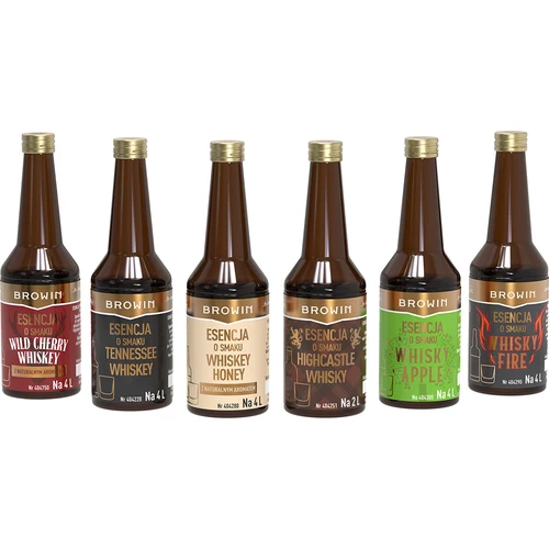 Sæt med 6 essenser – WHISK(E)Y 6x40 ml