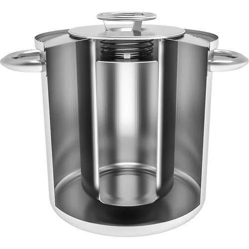 Sæt med vandkappe - skinkekoger 1,5 kg + gryde - 3