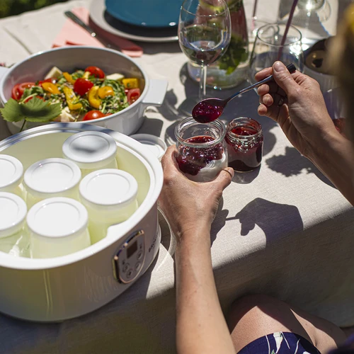 Sæt med yoghurtmaskine og glas til børn - 20