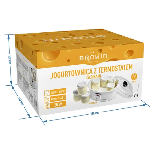 Sæt med yoghurtmaskine og glas til børn - 11