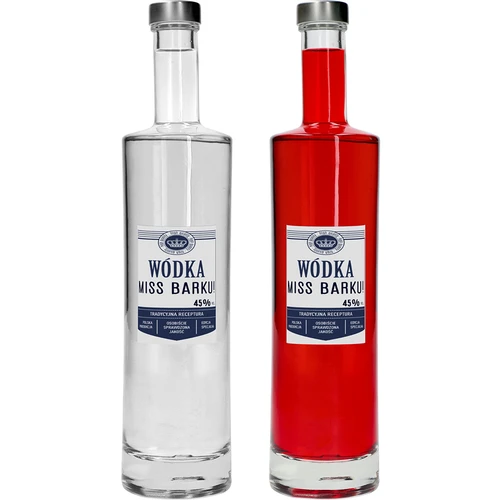 Selvklæbende etiketter 60x90 mm til flasker, vodka, hvide, 20 stk. - 6