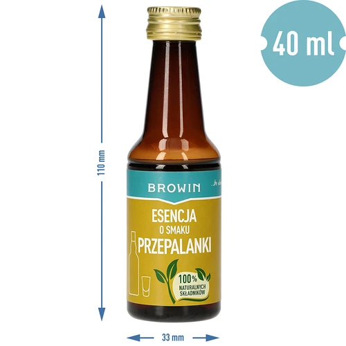 Smagsessens - brændevin til 0,5 L - 40 ml - 8