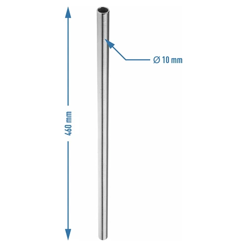 Stænger til krydsfiner-røgeovne, længde 46 cm, Ø 1 cm, 4 stk. - 2