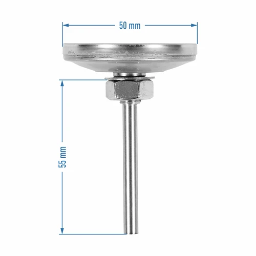 Termometer til destillation (+20°C til +110°C) 5,5cm - 3