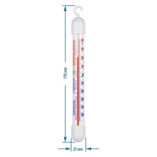 Termometer til køleskabe og frysere (-50°C til +40°C) 17cm - 2