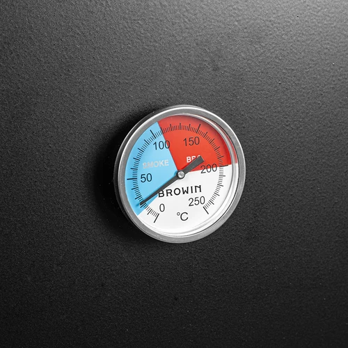 Termometer til røgeri og BBQ (0°C til +250°C) 5,2cm - 5