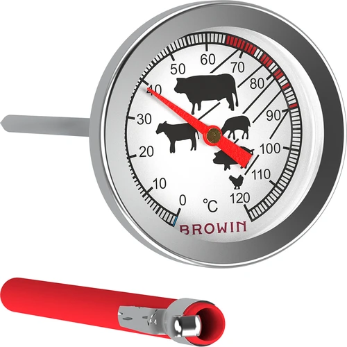 Termometer til stegning af kød (0°C til +120°C) 12,5cm