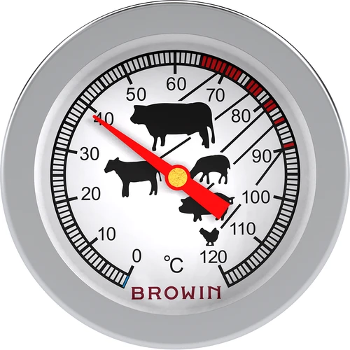 Termometer til stegning af kød (0°C til +120°C) 12,5cm - 7