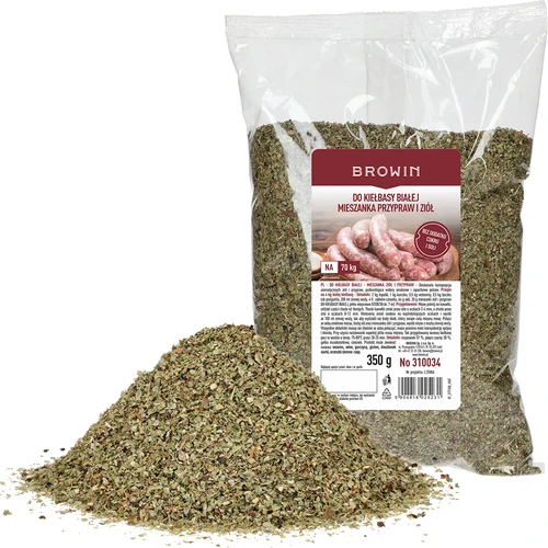 Til hvid pølse - krydderi- og urteblanding, 350 g - 2