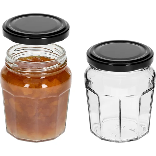 TO-låg til glas fi 63/4, sorte, 10 stk. - 4