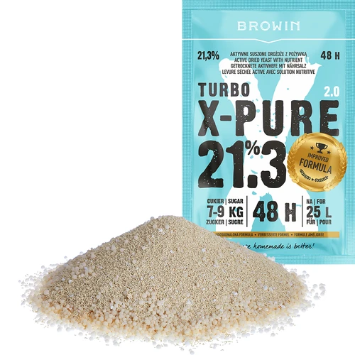 Turbogær X-Pure 21,3% 48 t, 25 L - 3