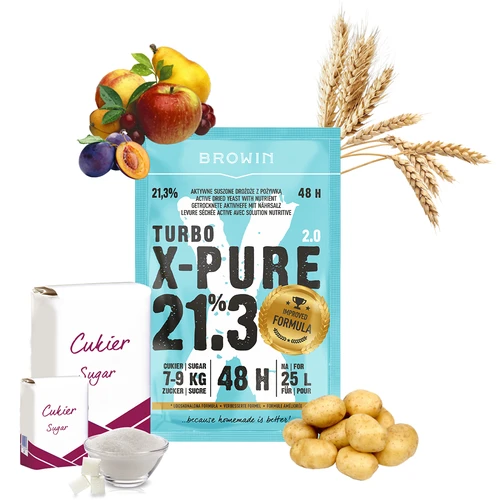 Turbogær X-Pure 21,3% 48 t, 25 L - 4