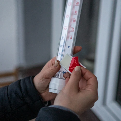 Udendørs termometer (-50°C til +50°C) 23cm mix, polsk produktion - 4