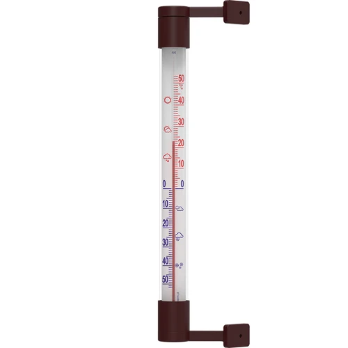 Udendørs termometer brun (-50°C til +50°C) 22cm