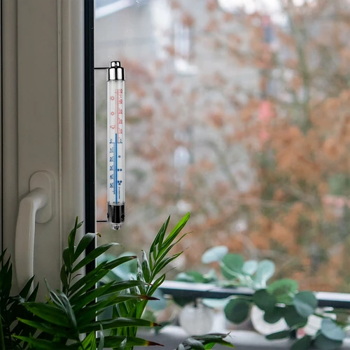 Udendørs termometer med metalramme (-50°C til +50°C) 20cm - 6