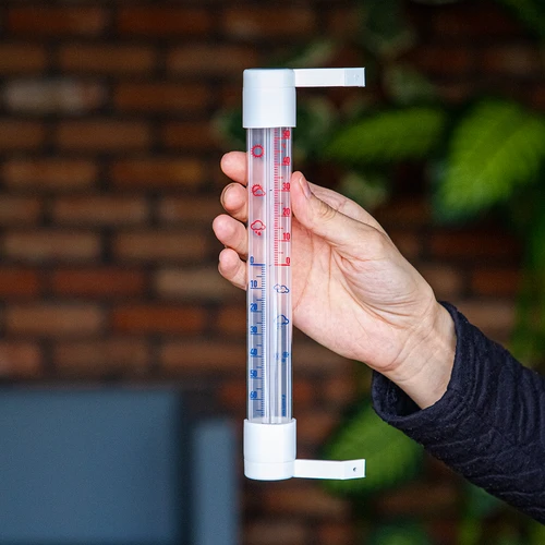Udendørs termometer med transparent skala (-70°C til +50°C) 23cm mix - 4