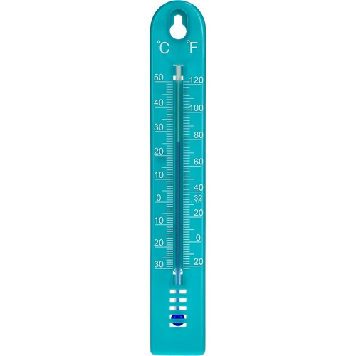 Universel termometer (-30 til +50°C), 17 cm, blå