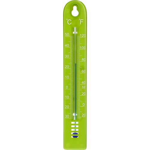 Universel termometer (-30 til +50°C), 17 cm, grøn