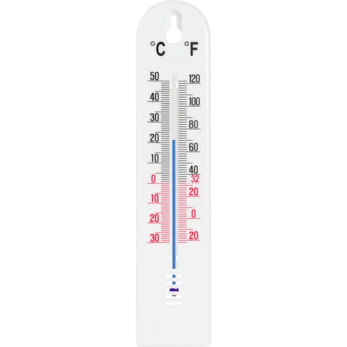 Universelt hvidt termometer (-30°C til +50°C) 20cm