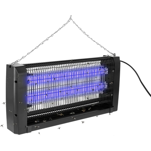 UVA insektdræberlampe 20 W, sort - 3