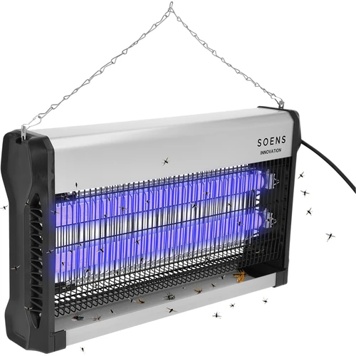 UVA insektdræberlampe 40 W, sølv - 3