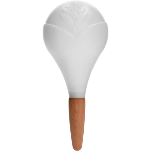 Vandingskugle til planter, mat hvid med keramisk fod, 400ml