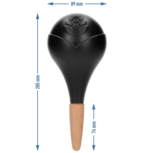 Vandingskugle til planter, sort mat med keramisk fod (i pakke) 400 ml - 7