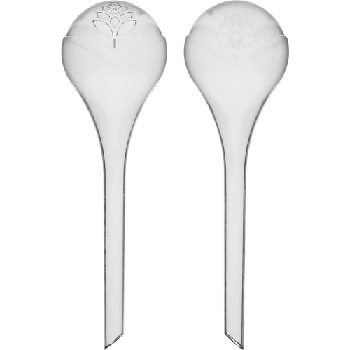 Vandingskugler til planter, gennemsigtige, 400 ml, 2 stk.