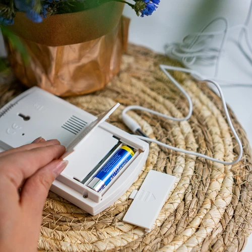 Vejrstation – elektronisk, sonde, hvid - 12