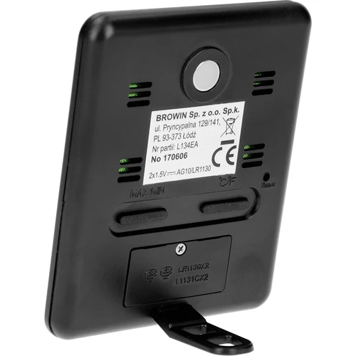 Vejrstation – elektronisk, trådløs, sort - 3