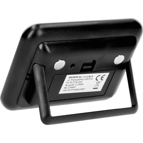 Vejrstation – elektronisk, trådløs, sort - 3