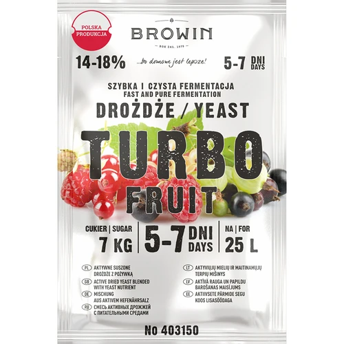 Vingær Turbo Fruit 5-7 dage