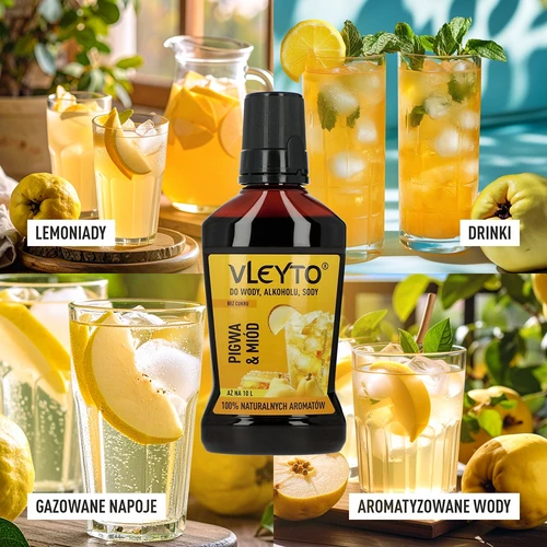 VLEYTO Kvæde & Honning – smagsessens med naturlige aromaer, 250 ml - 7