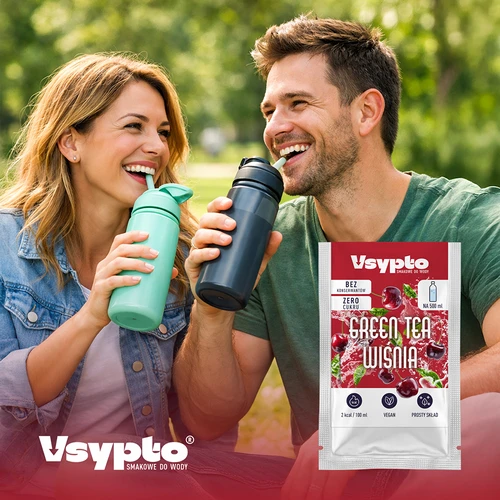 VSYPTO Green Tea Kirsebær, 3 g - 7