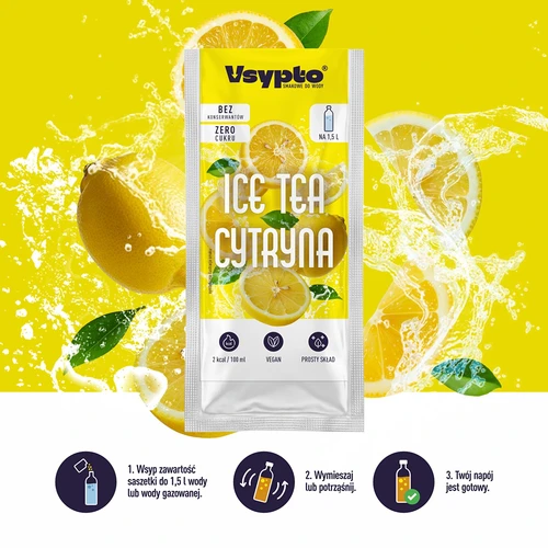 Vsypto Ice Tea Citron, 9 g - 6