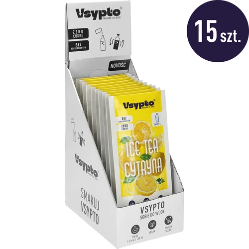 Vsypto Iste Citron – sæt 15 x 9 g - 2
