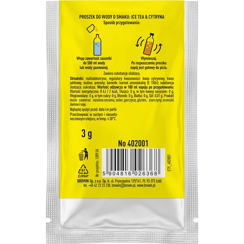 Vsypto Iste Citron - sæt 15x3g - 6