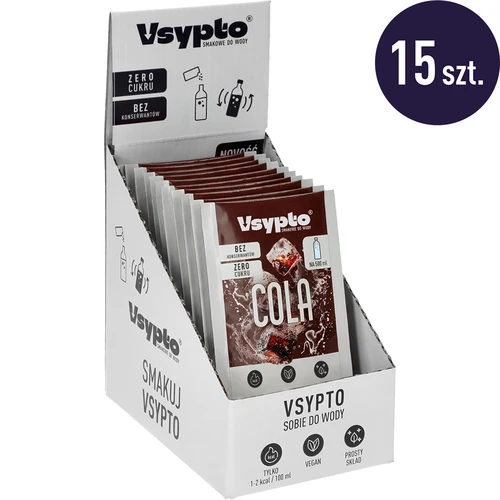 VSYPTO med colasmag – smagspulver til vand, 3 g - 10
